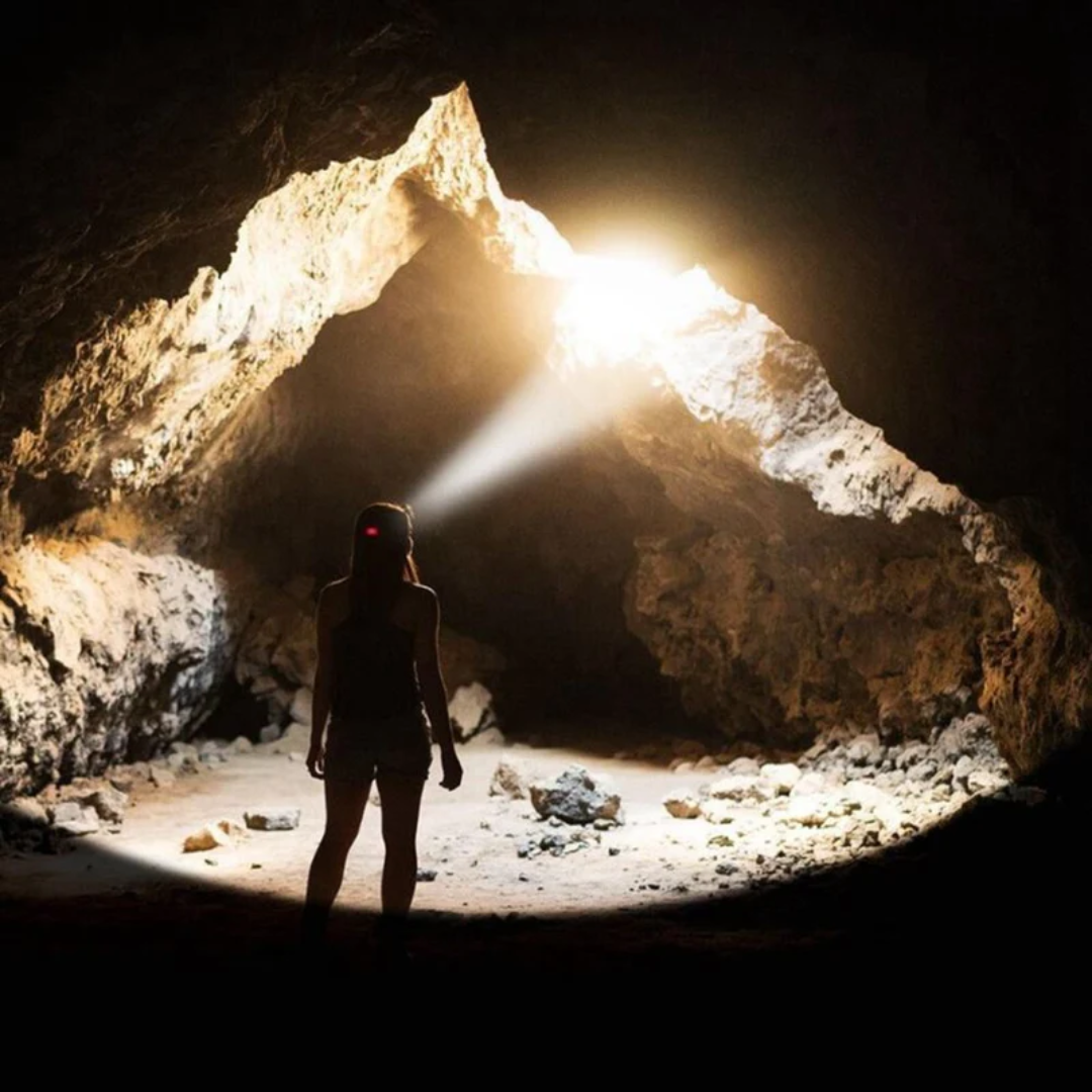 Klarere LED Pandelygte - Genopladelig - Vandtæt