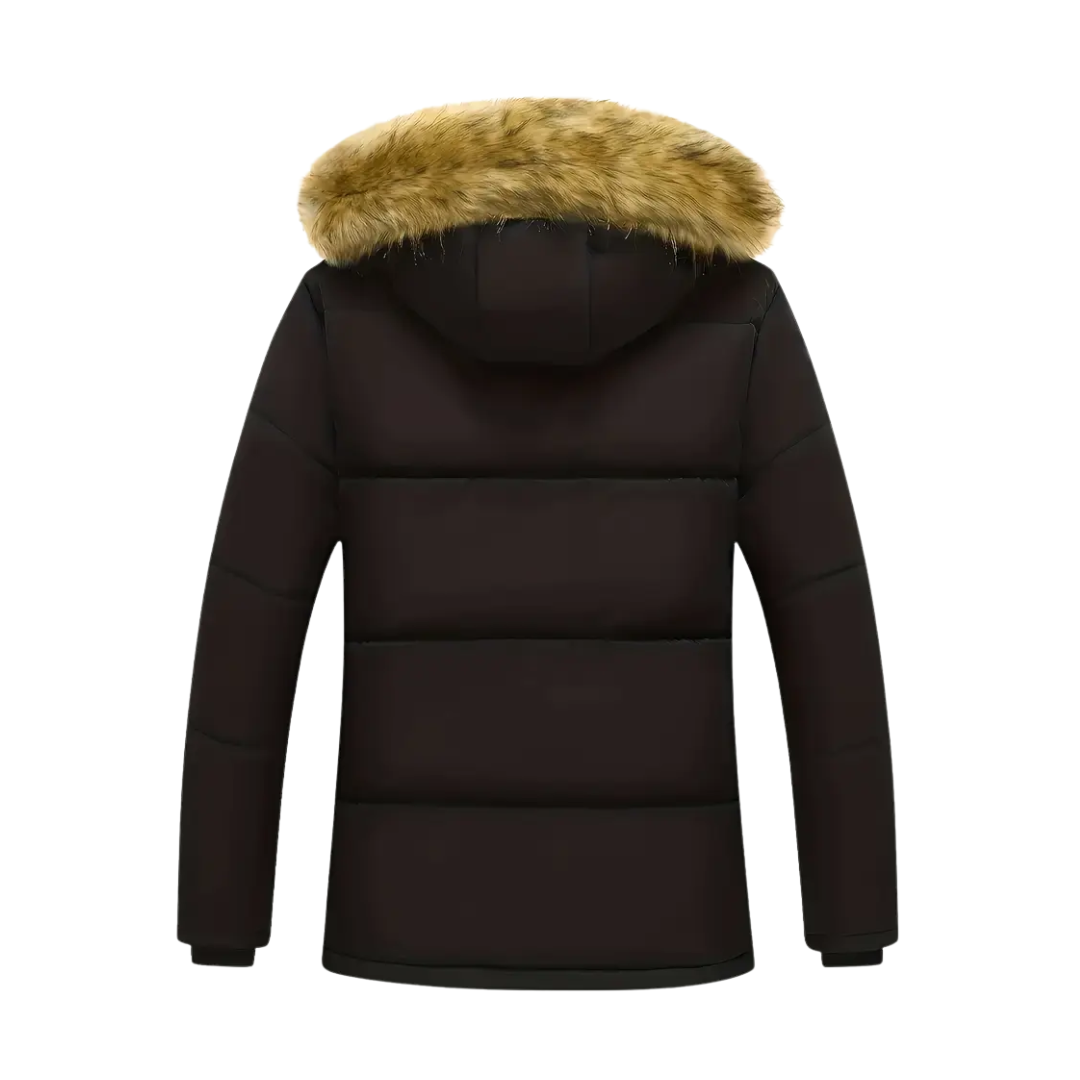 Herre vinterjakke – foret – vindtæt & vandtæt
