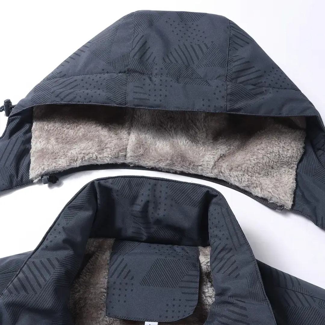 Foret herre outdoorjakke – vindtæt & varm – vinter