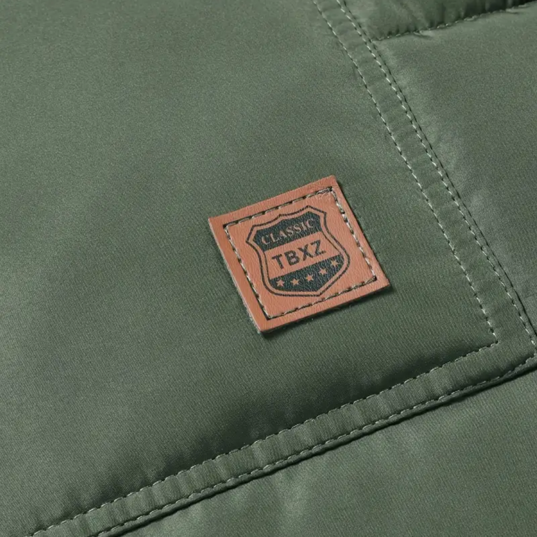 Herre vinterjakke – foret – vindtæt & vandtæt