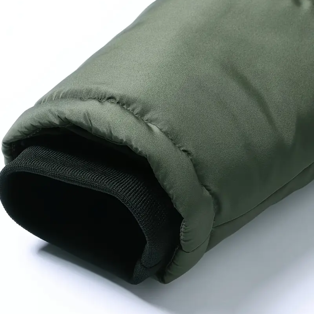 Herre vinterjakke – foret – vindtæt & vandtæt