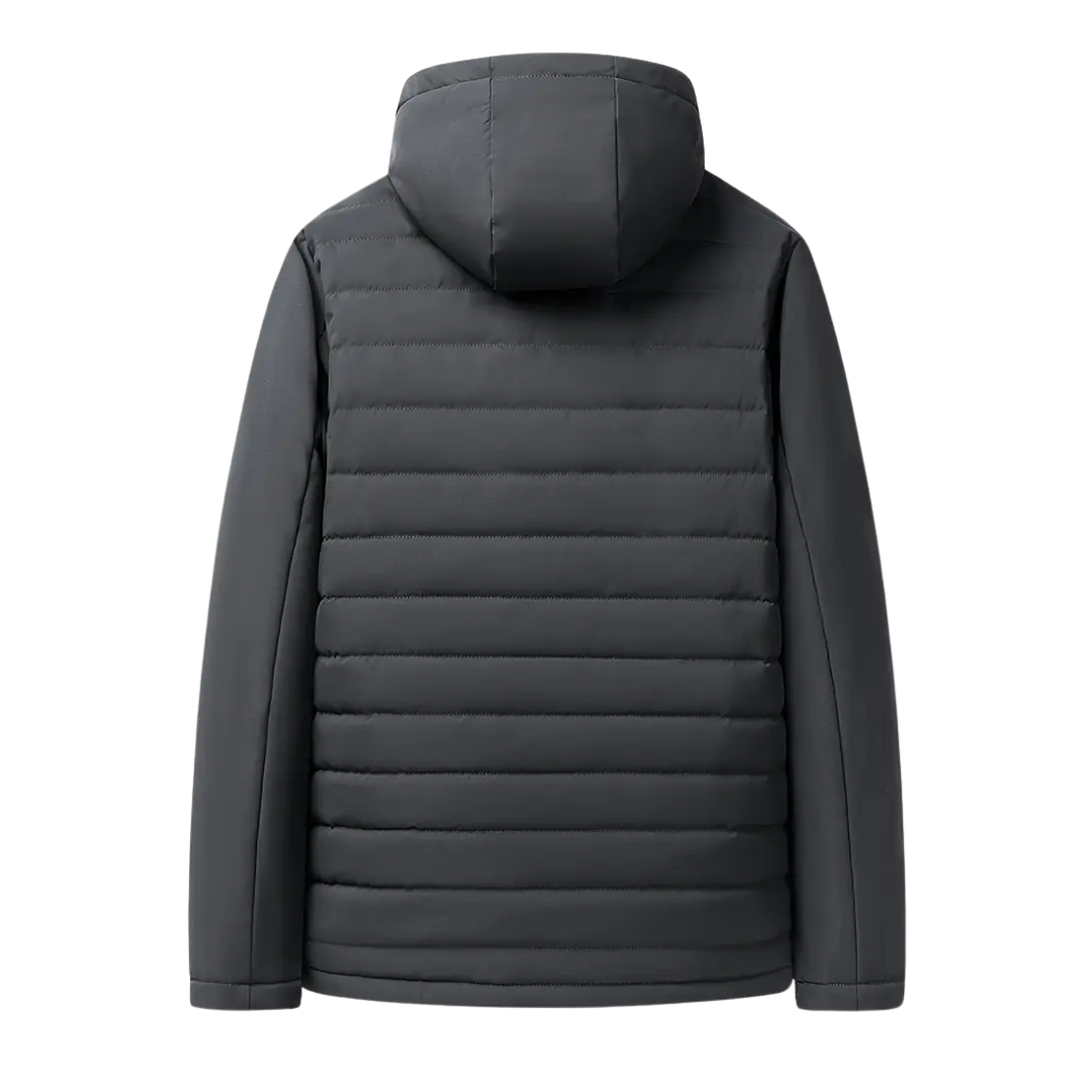 Herre vinterjakke – fleeceforet – vindtæt & vandtæt