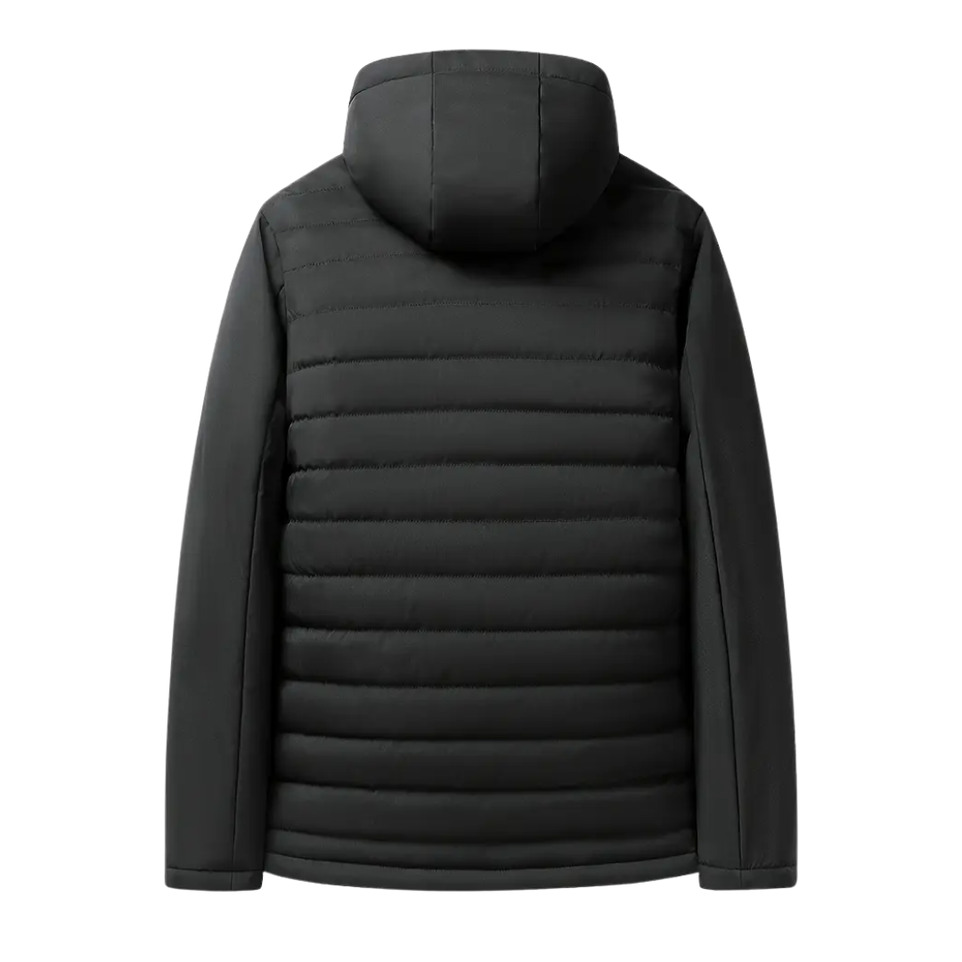 Herre vinterjakke – fleeceforet – vindtæt & vandtæt