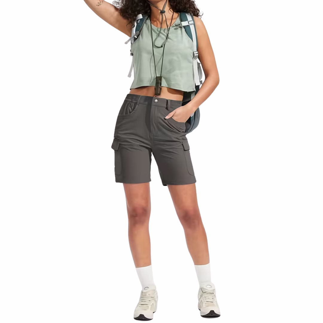 Dame Hiking Cargo Shorts – 7 Lommer – Outdoor & Vandring