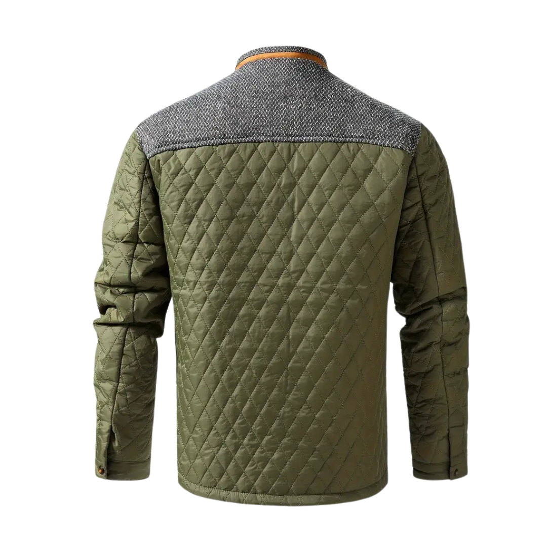 Vatteret herrejakke – varm & komfortabel – efterår