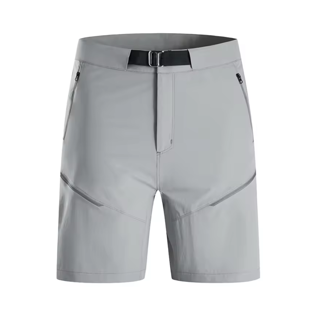 Herre Stretch Slim Fit Vandreshorts - Hurtigtørrende - Lynlåslommer