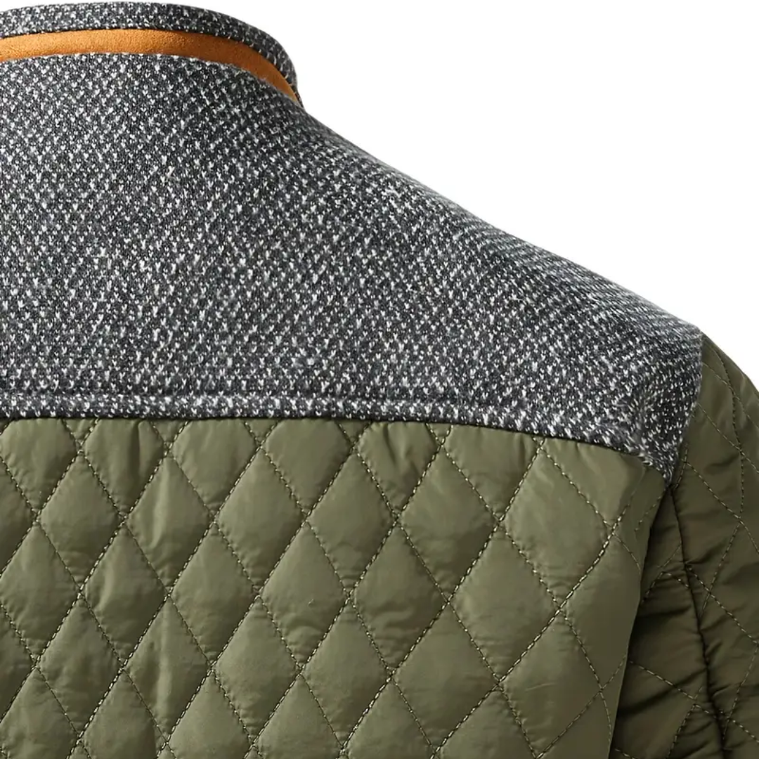 Vatteret herrejakke – varm & komfortabel – efterår