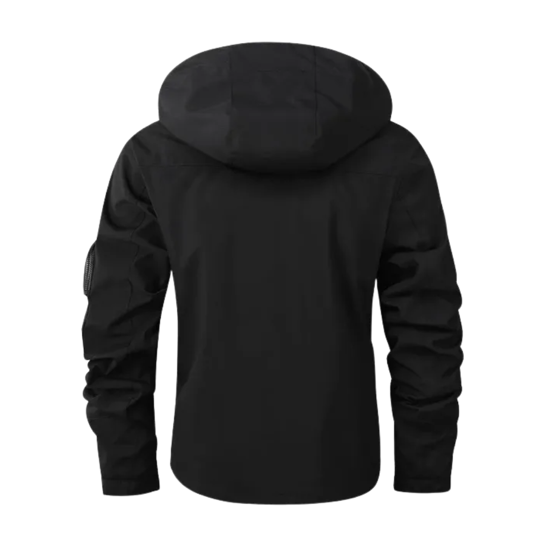 Herre outdoorjakke – vindtæt & vandtæt – efterår