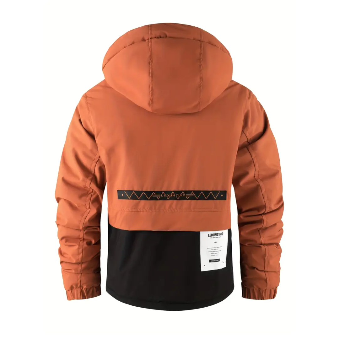 Herre Vatteret Outdoor Jakke – Aftagelig Hætte – Efterår & Vinter