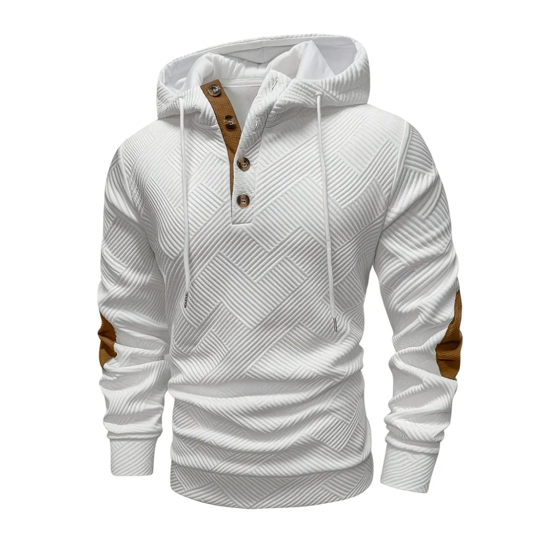 Outdoor herrehoodie – comfort stretch – efterår