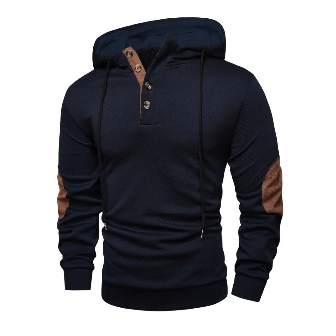 Outdoor herrehoodie – comfort stretch – efterår