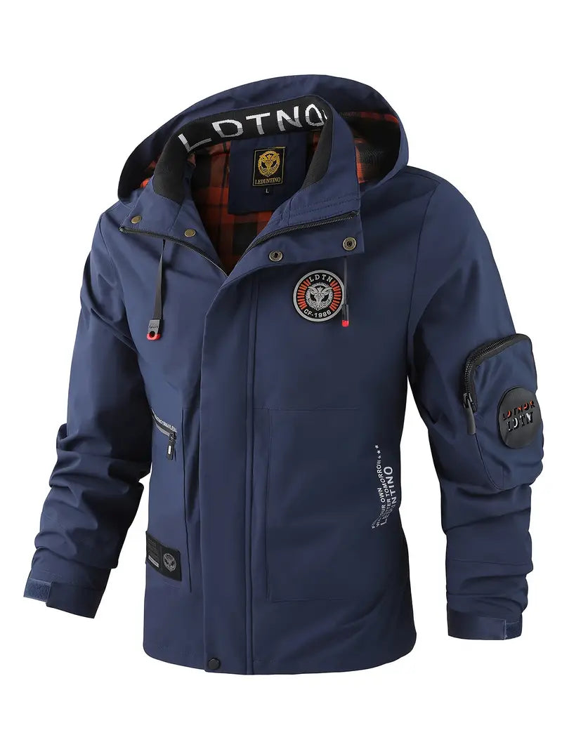 Letvægt Herre Outdoor Jakke – Vind- & Vandtæt – Efterår