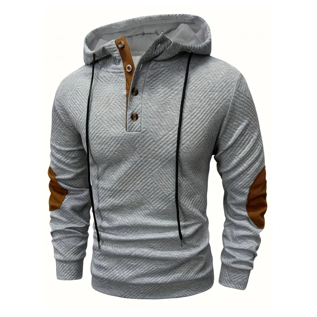 Outdoor herrehoodie – comfort stretch – efterår