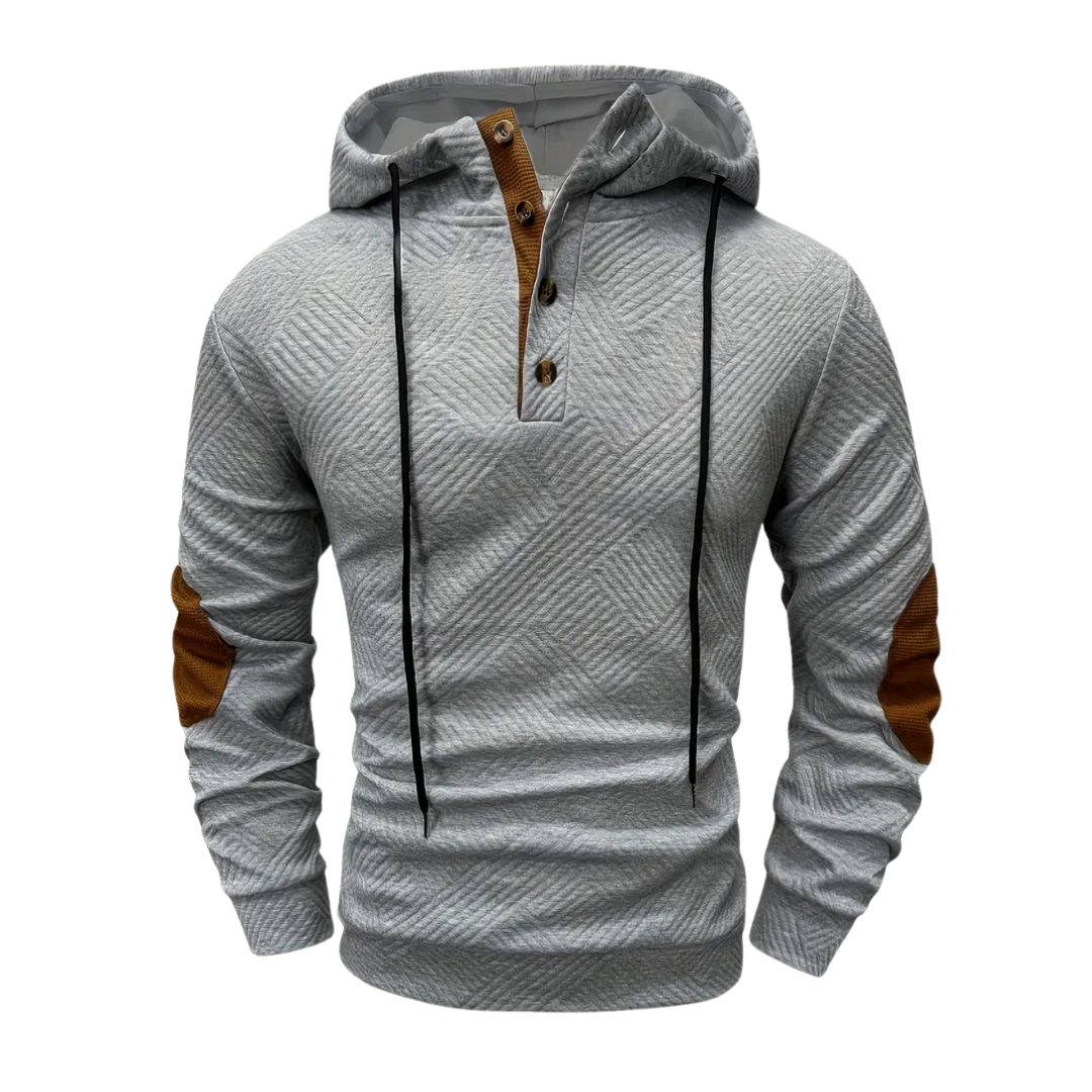 Outdoor herrehoodie – comfort stretch – efterår