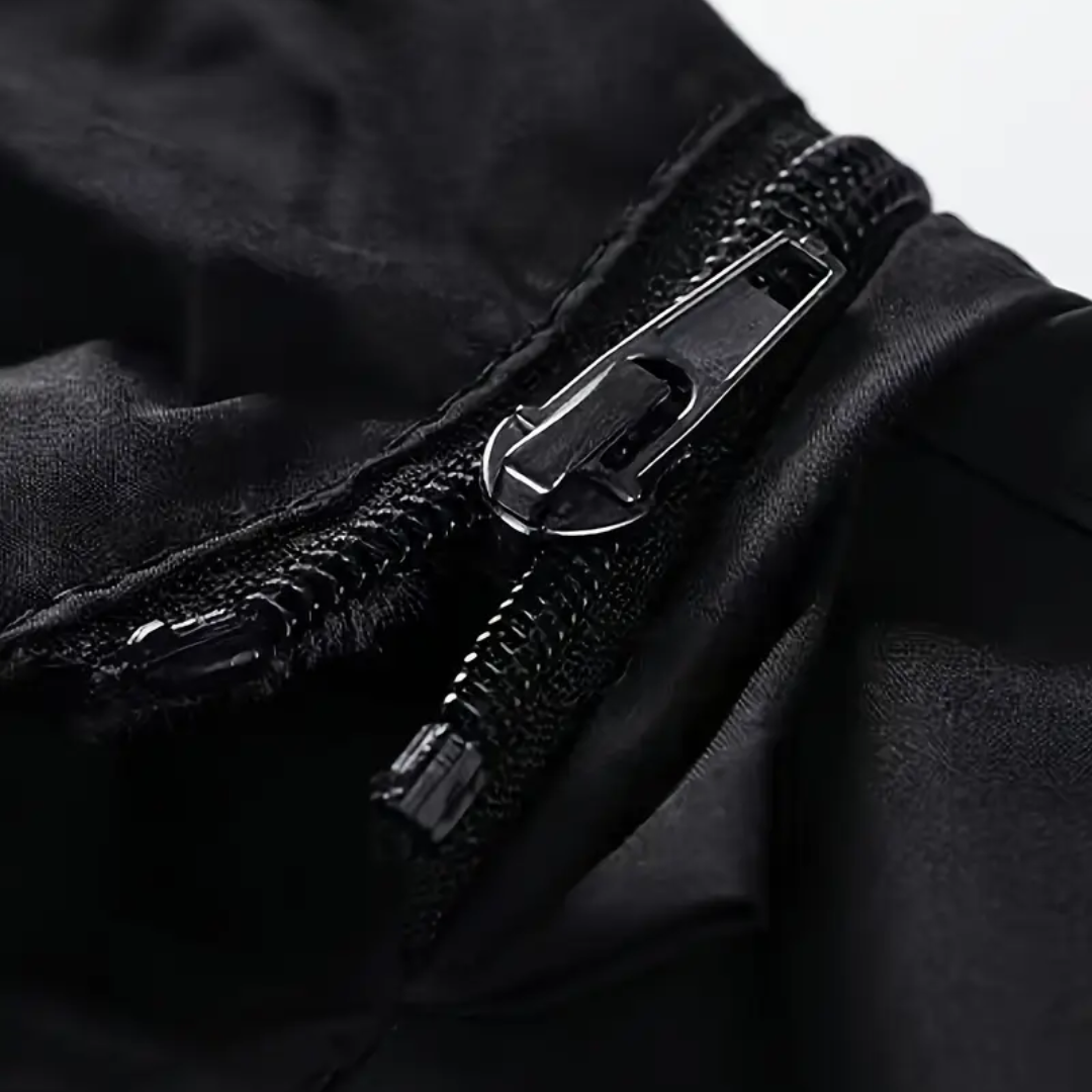 Varm herre vinterjakke – tyk plydsfor – vandtæt