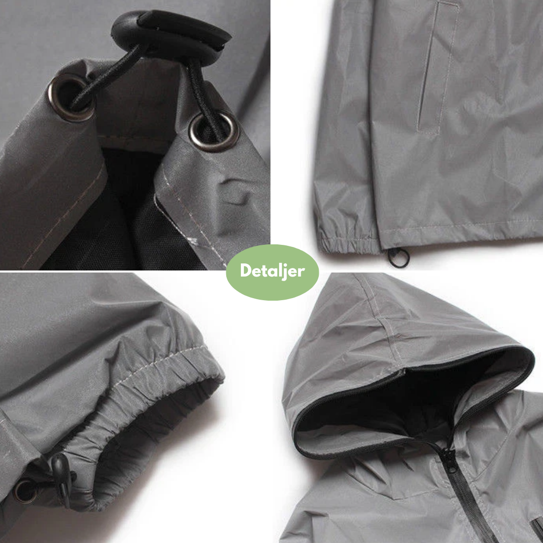 Herre Refleksjakke – Vandtæt – Regnjakke