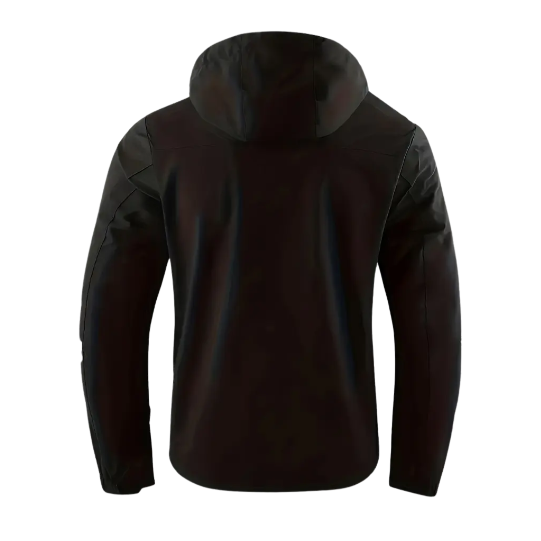 Herre softshell outdoorjakke – vindtæt & vandtæt – efterår
