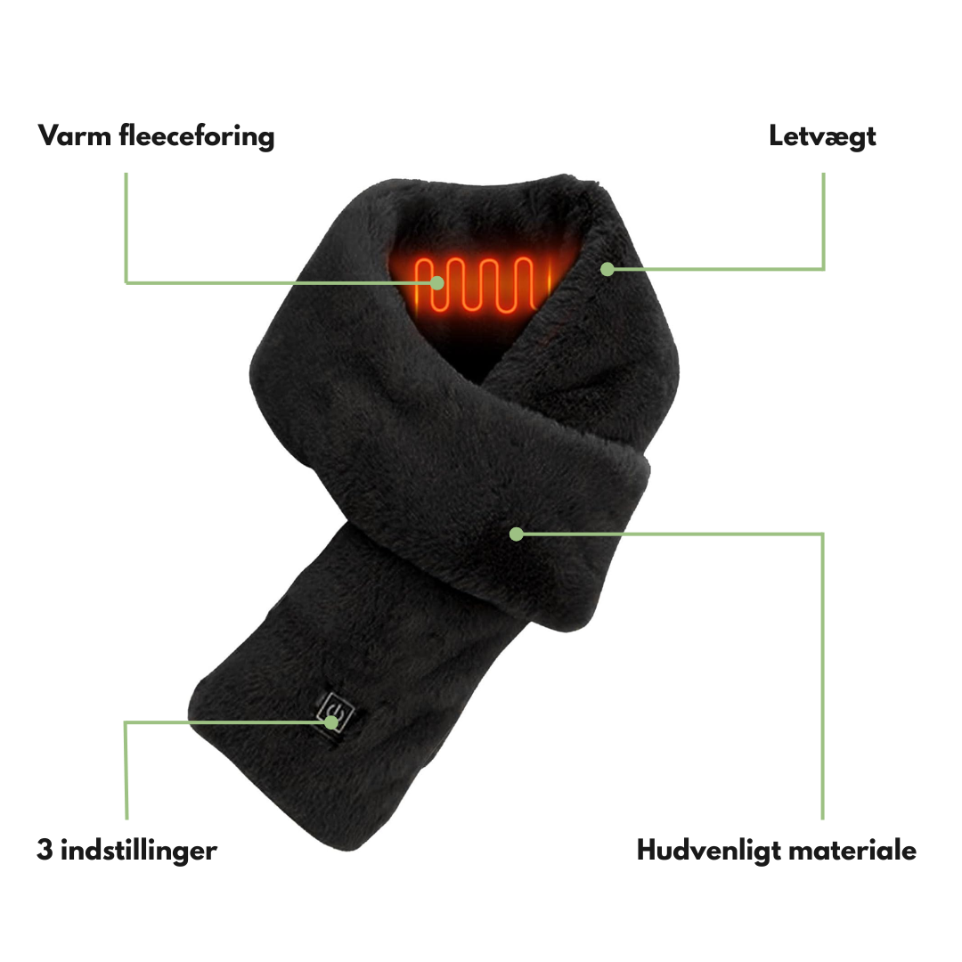 Opvarmet Vinterskærf – 3 Indstillinger – Genopladelig