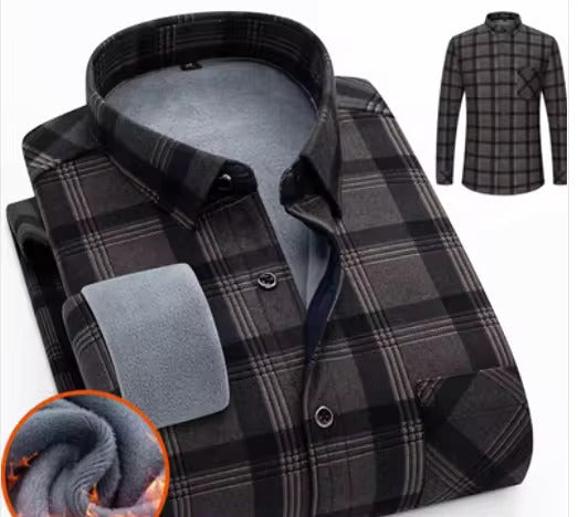 Foret Skjorte - Varm - Flannel - Efterår & Vinter