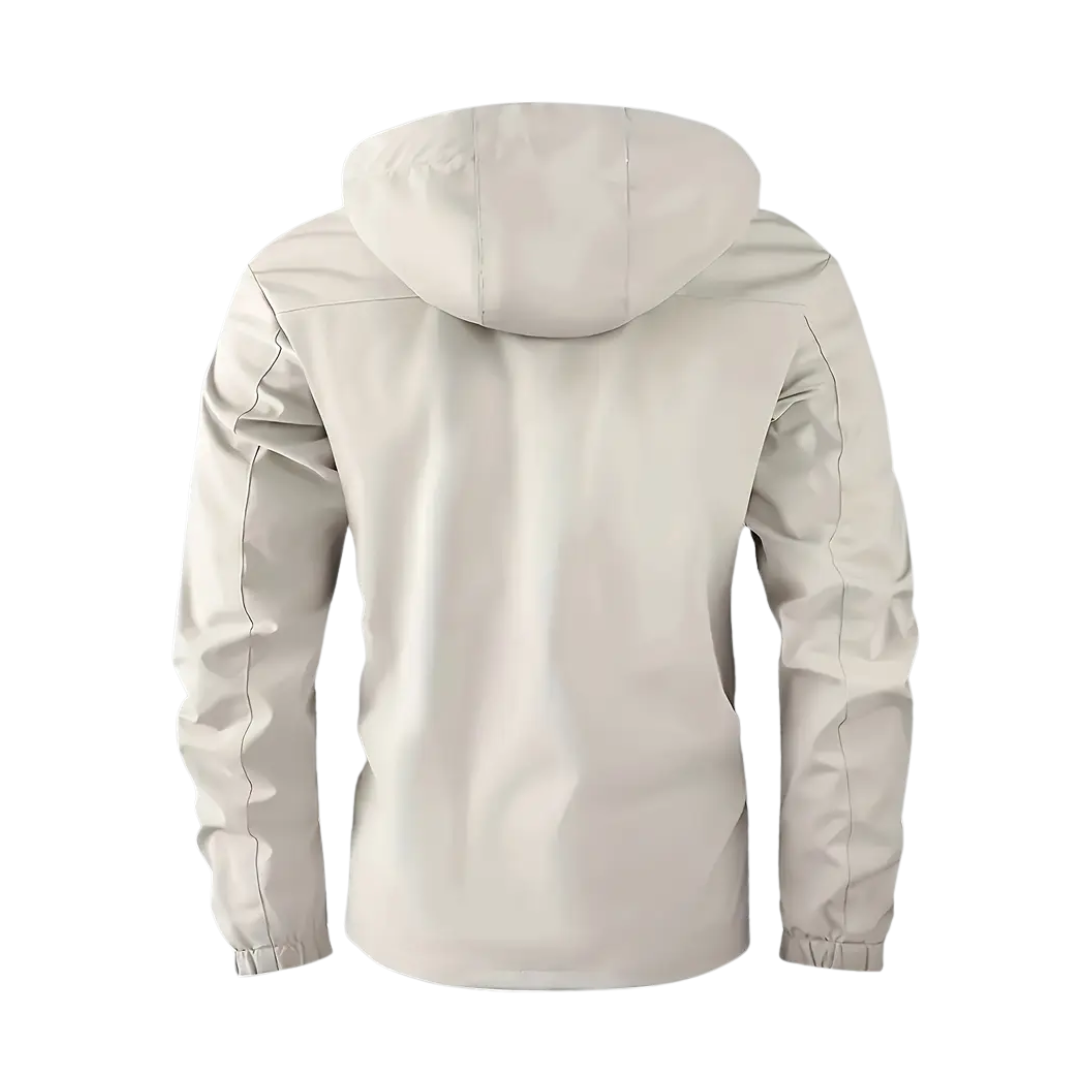 Herre softshell outdoorjakke – vindtæt & vandtæt – efterår