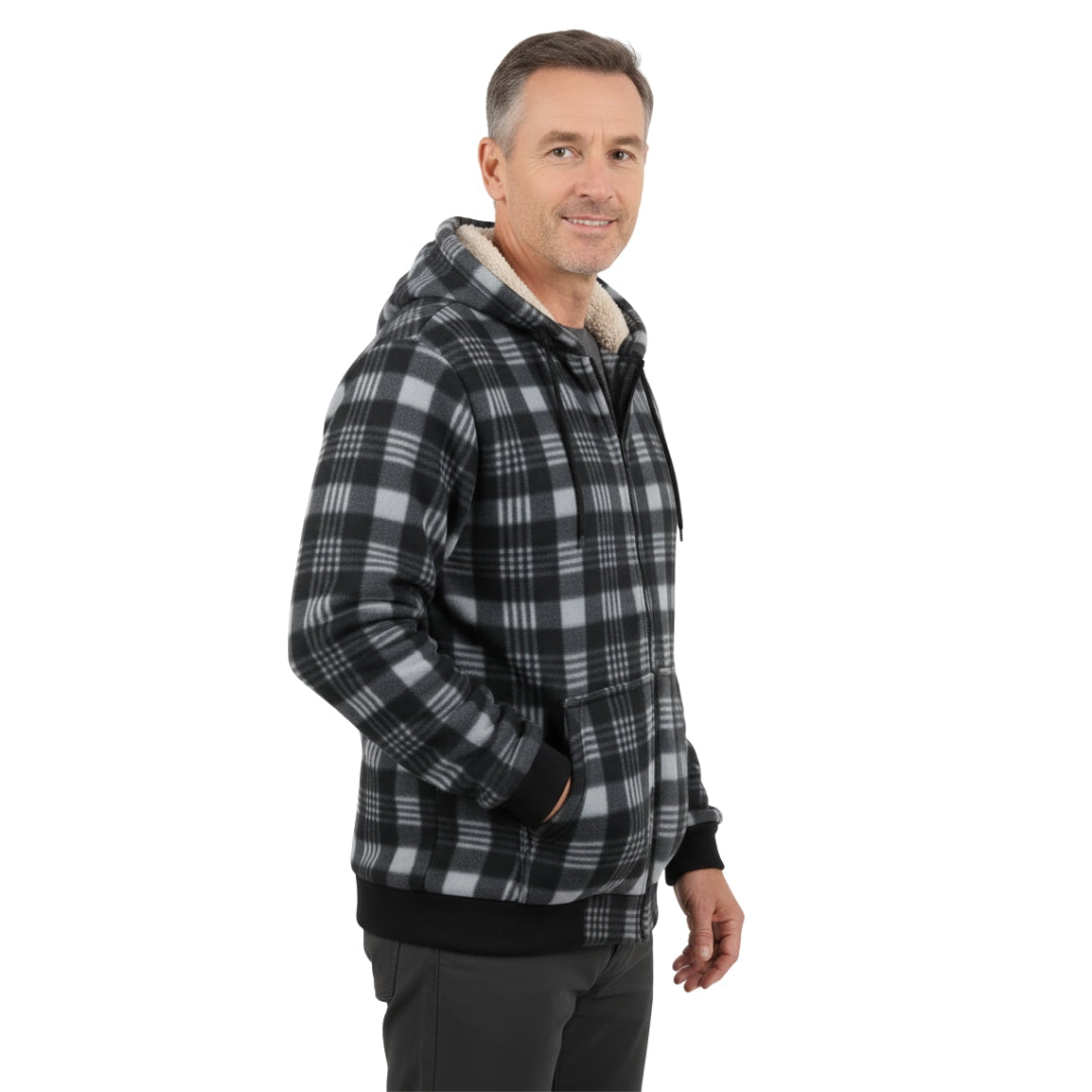 Fleece Hoodie – Sherpa Foret – Vinterjakke