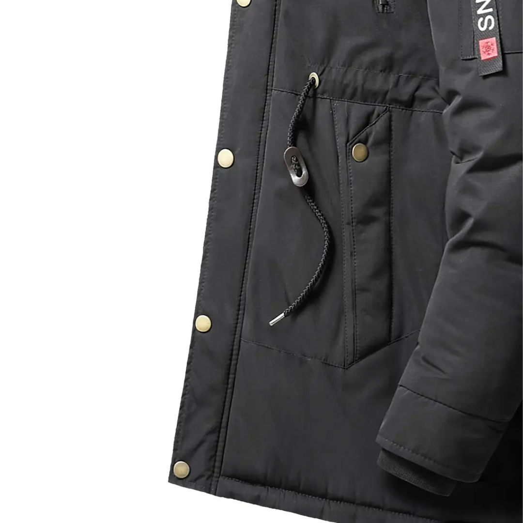 Herre Vinterjakke – Fleeceforet – Vinter Parka