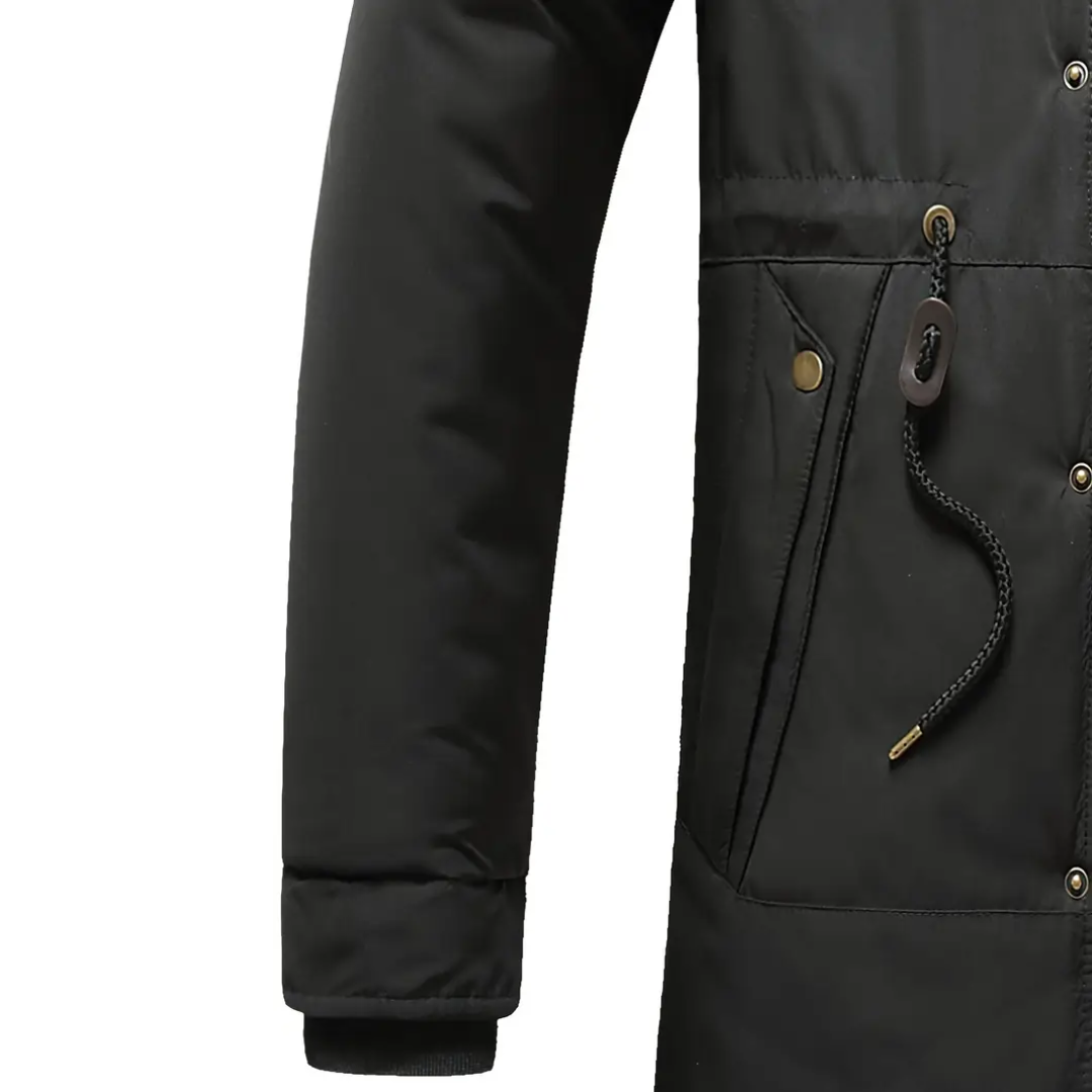 Herre Vinterjakke – Fleeceforet – Vinter Parka