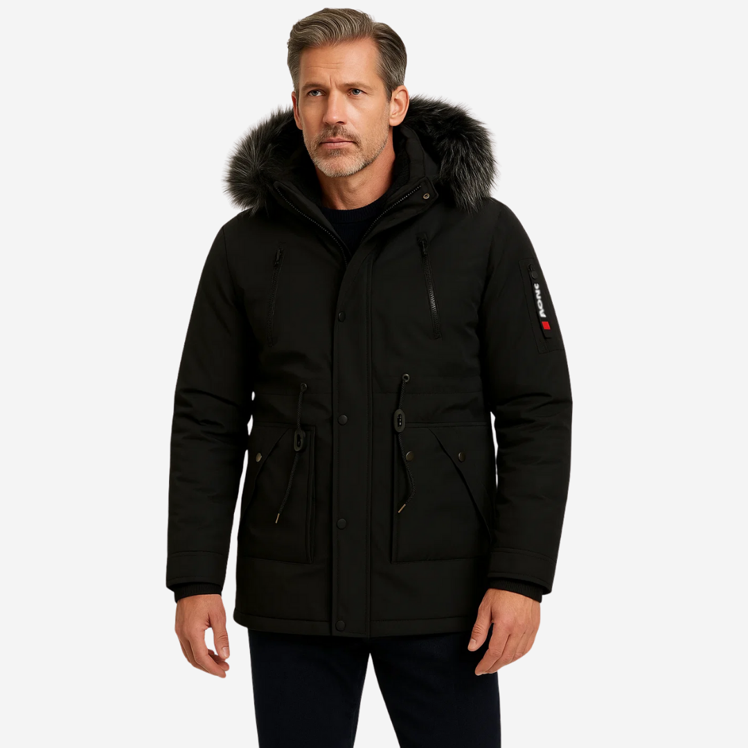 Herre Vinterjakke – Fleeceforet – Vinter Parka