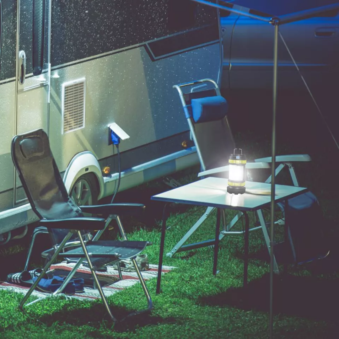 Campinglygte - 3-i-1 - LED