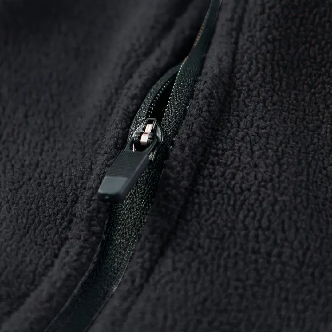 Termisk Fleece Vest til Herrer – Half-Zip & Åndbar – Vinter