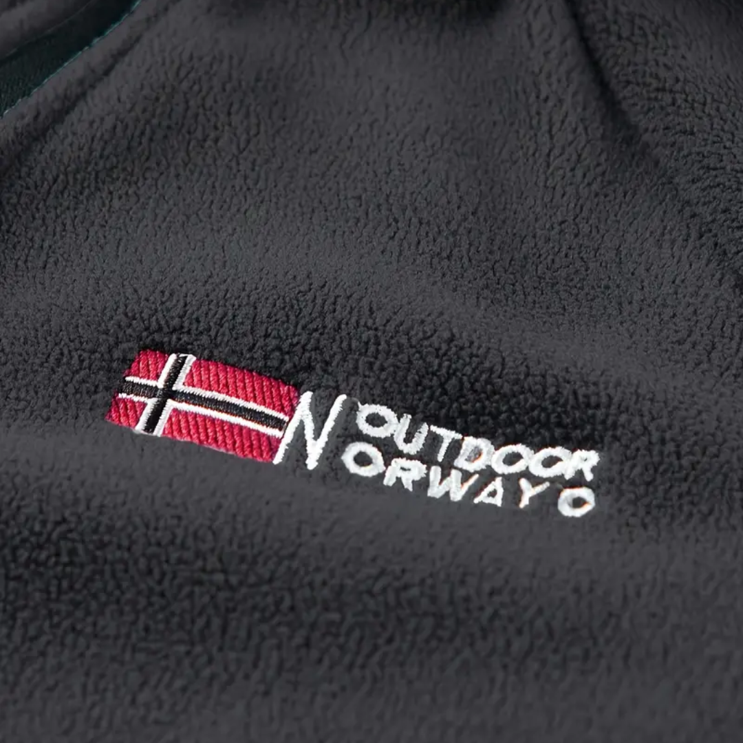 Termisk Fleece Vest til Herrer – Half-Zip & Åndbar – Vinter