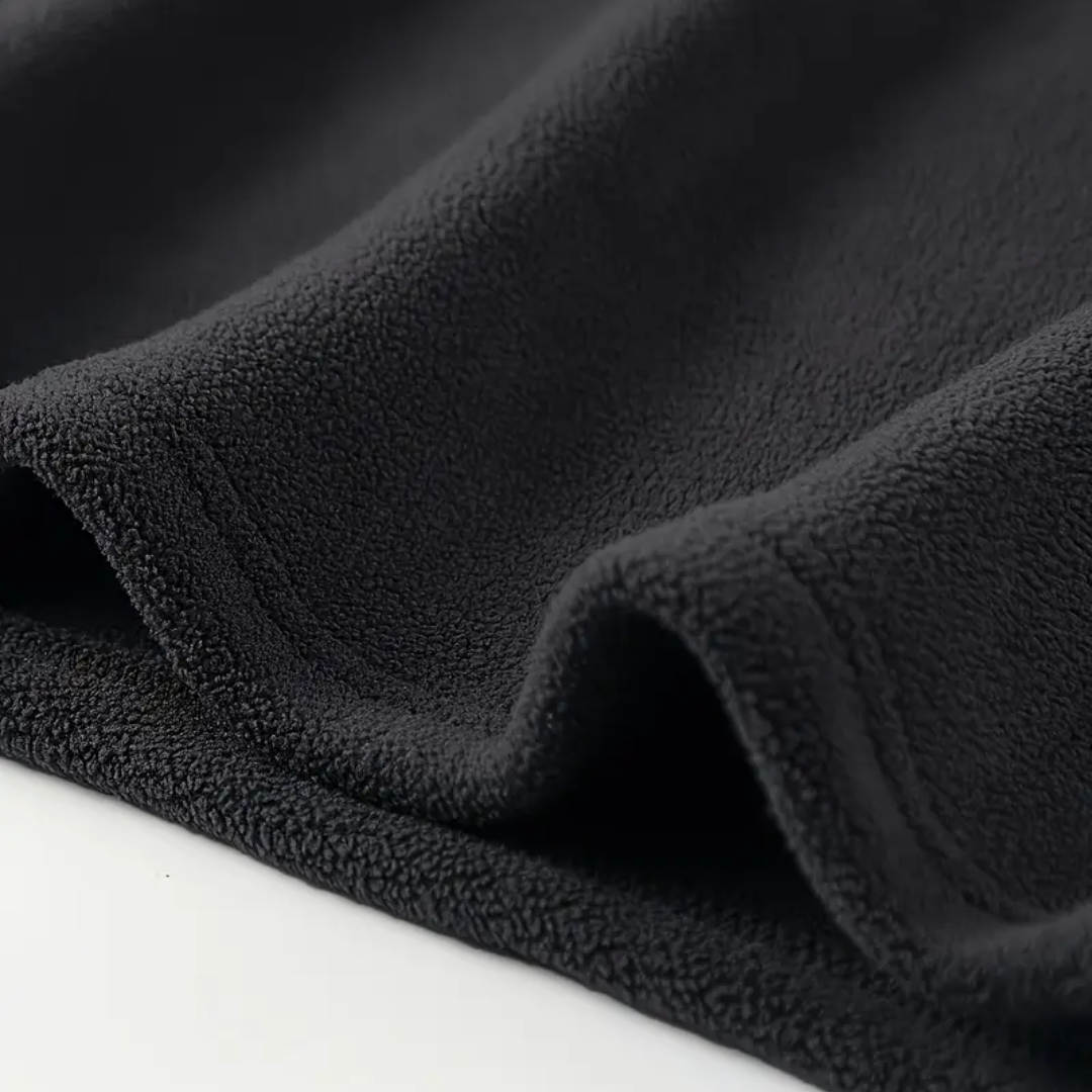 Termisk Fleece Vest til Herrer – Half-Zip & Åndbar – Vinter