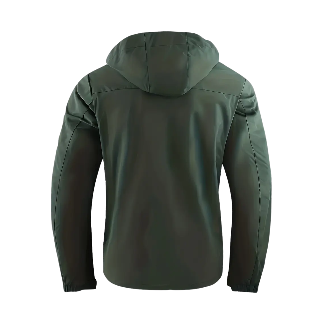 Herre softshell outdoorjakke – vindtæt & vandtæt – efterår