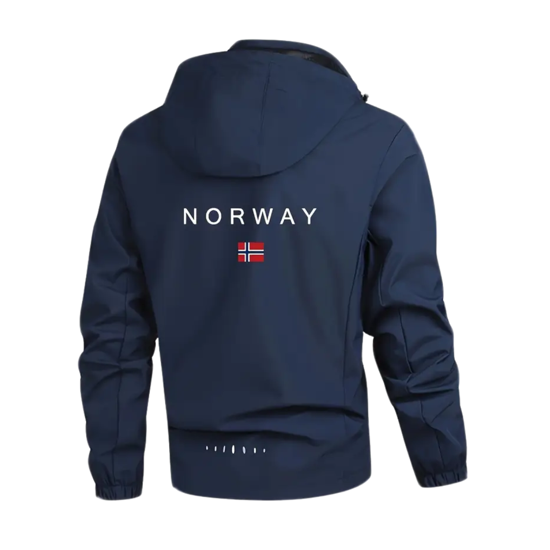 Letvægts Herre Outdoor Jakke – Åndbar & Holdbar – Efterår