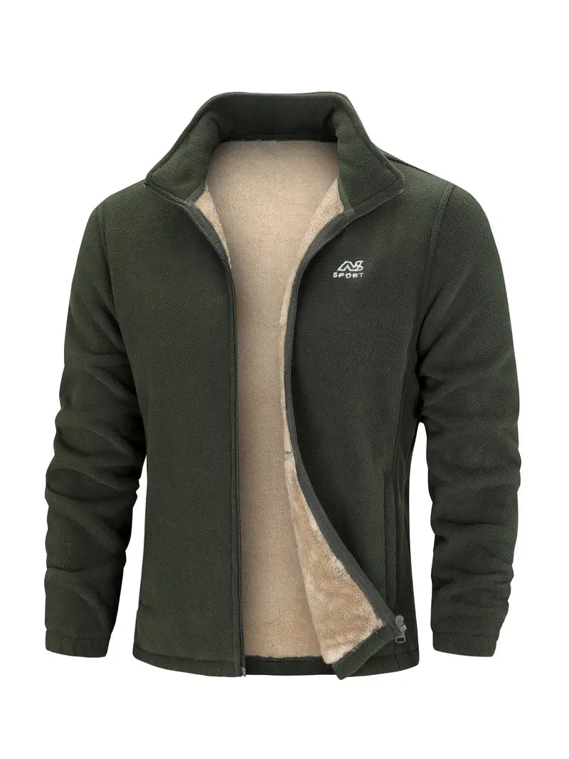 OutdoorHaven - Unisex foret fleecejakke