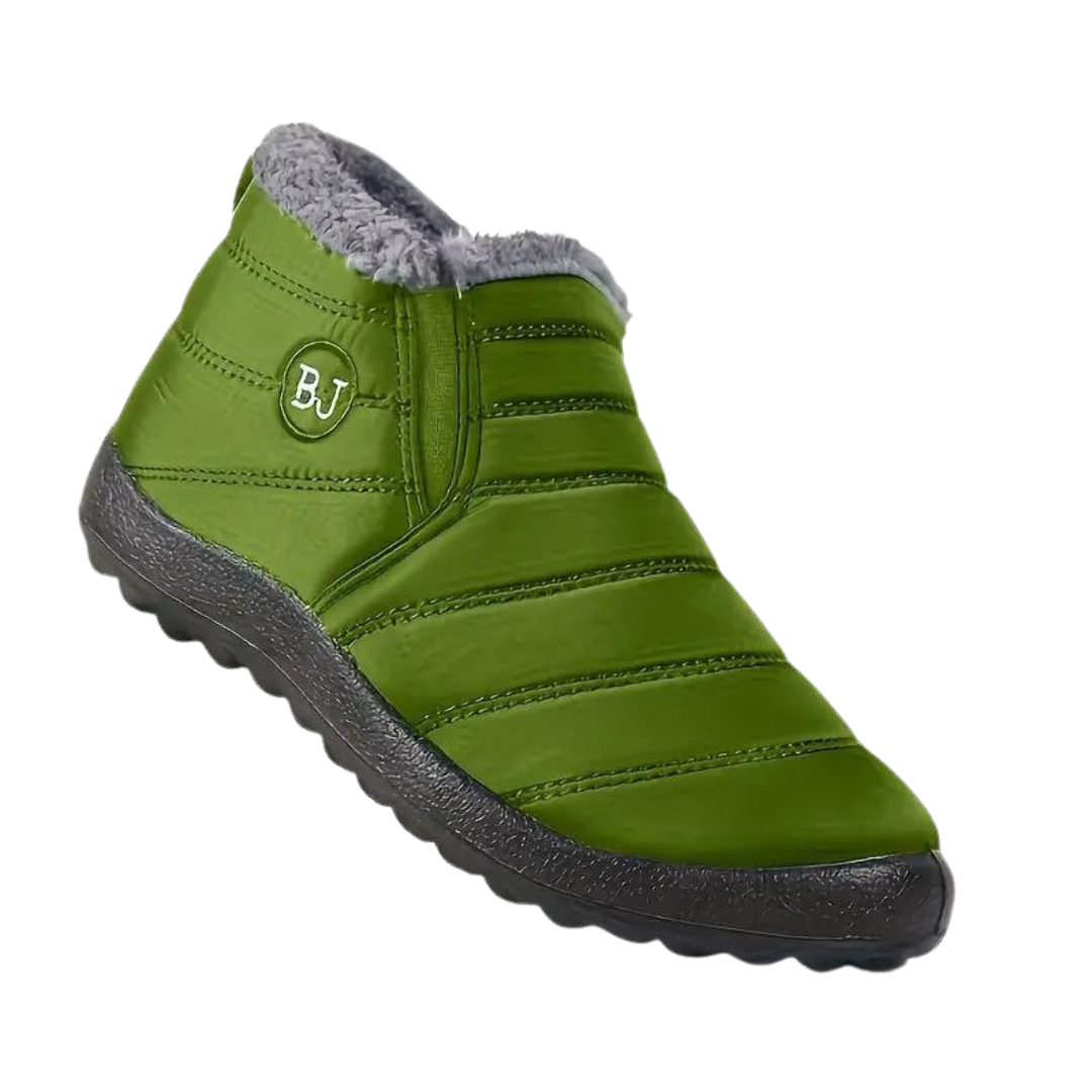 Polstrede snesko til kvinder - lavt design - vinter