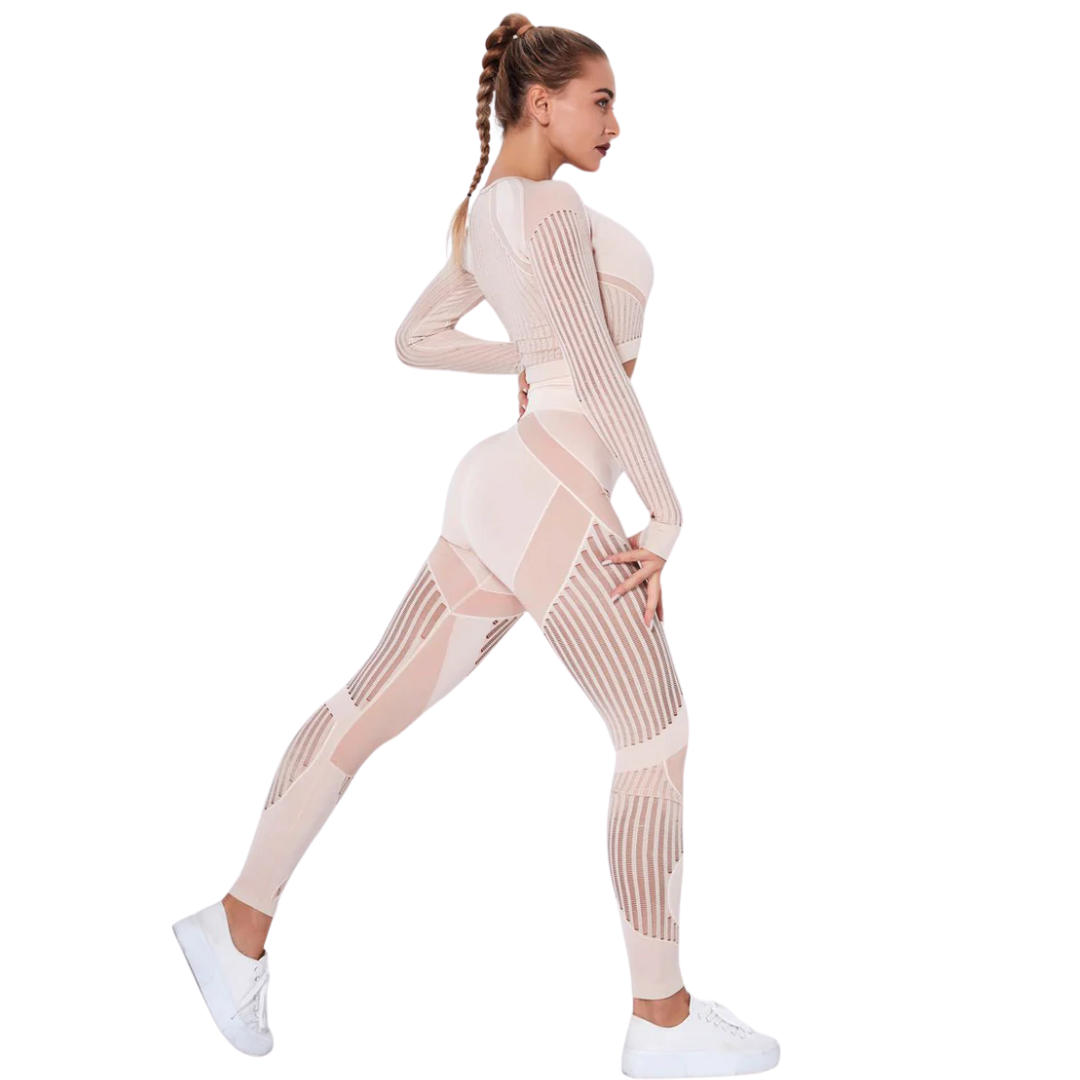Dame kompresjonsleggings – anti-cellulitt – trening