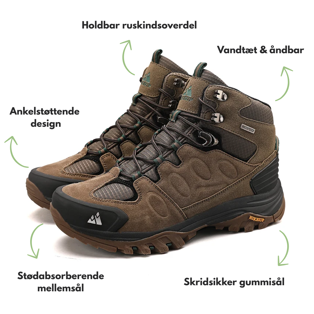 Herre Vandresko – Vandtætte & Letvægt – Outdoor Greb