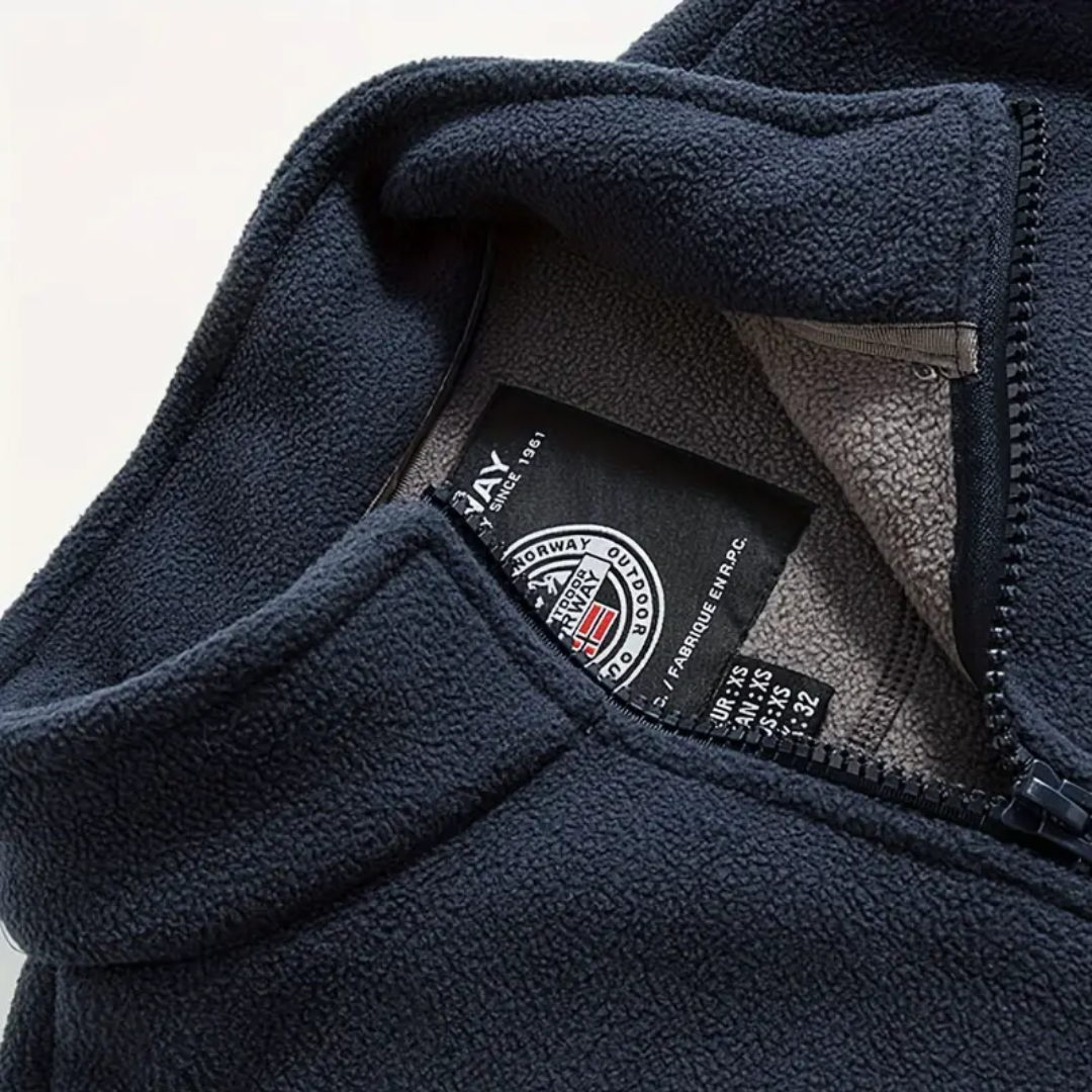 Herre Fleece Outdoor Bodywarmer – Foret – Efterår/Vinter