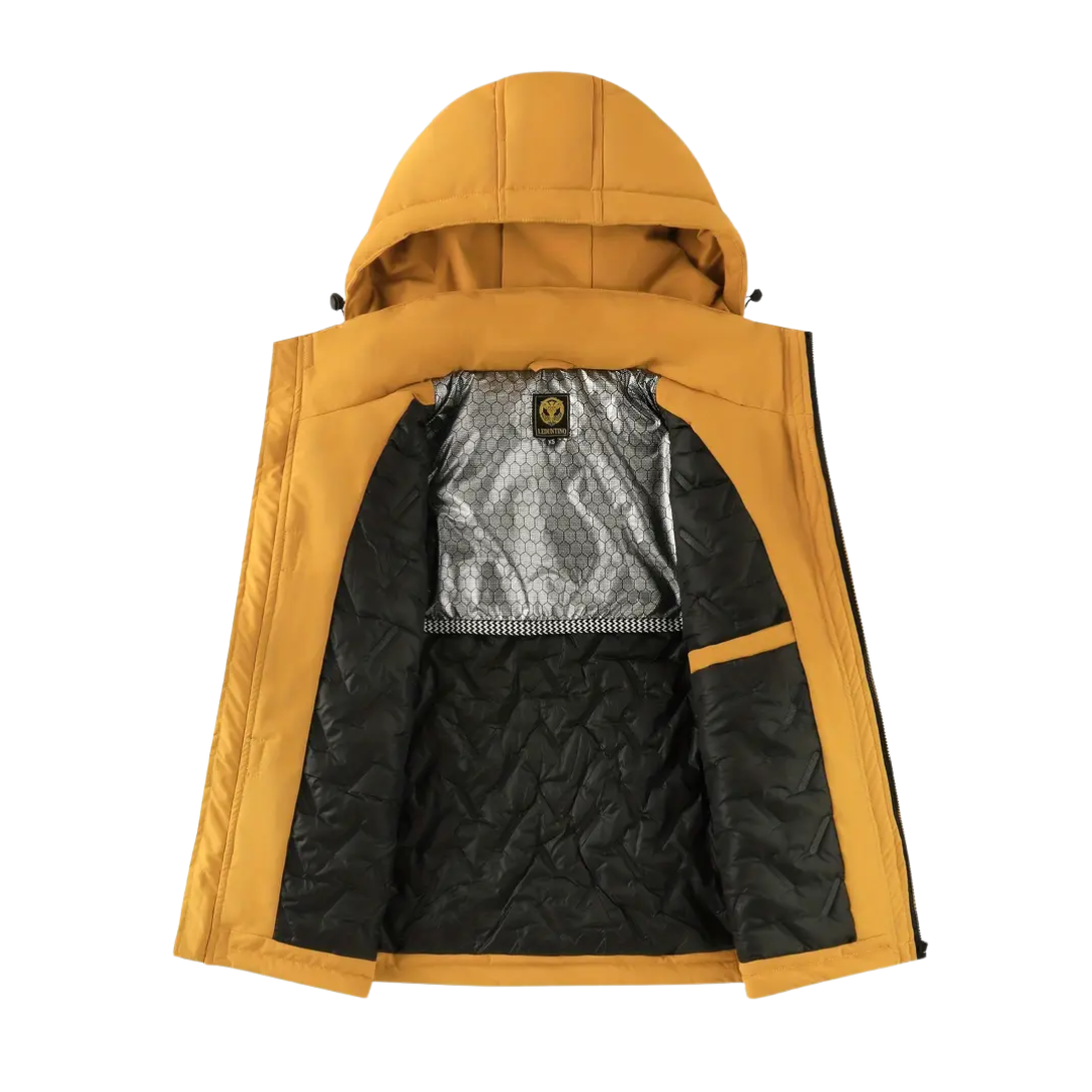 Herre Outdoor Jakke – Vindtæt & Vandtæt – Foret