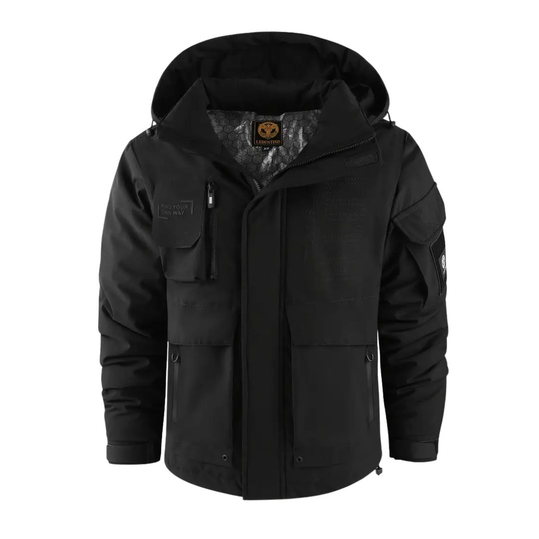 Herre Outdoor Jakke – Vindtæt & Vandtæt – Foret