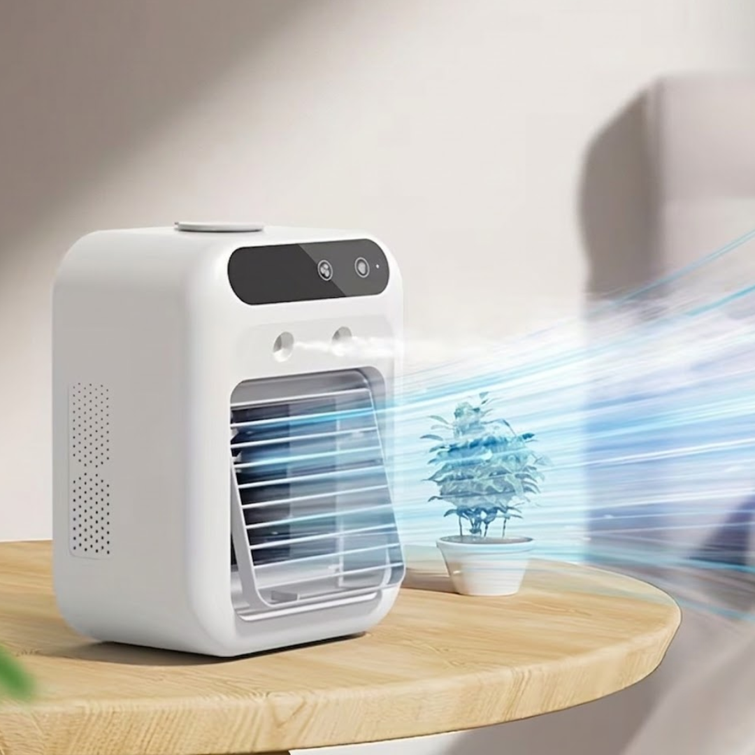 Bærbar Aircondition - Luftkøler - Køling til Varme Sommerdage