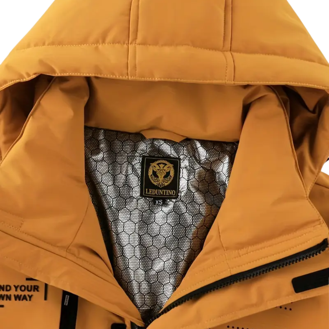 Herre Outdoor Jakke – Vindtæt & Vandtæt – Foret