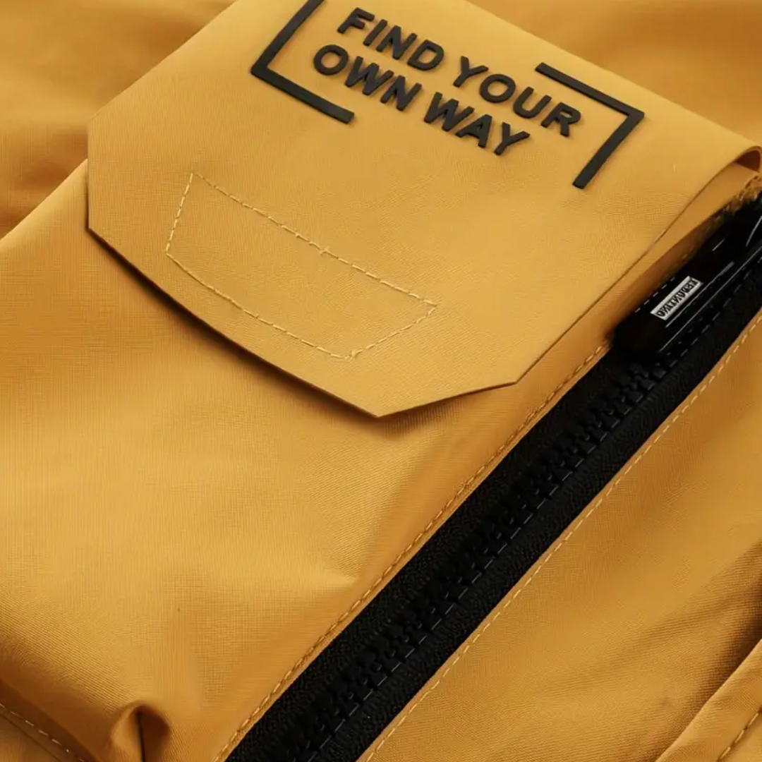 Herre Outdoor Jakke – Vindtæt & Vandtæt – Foret