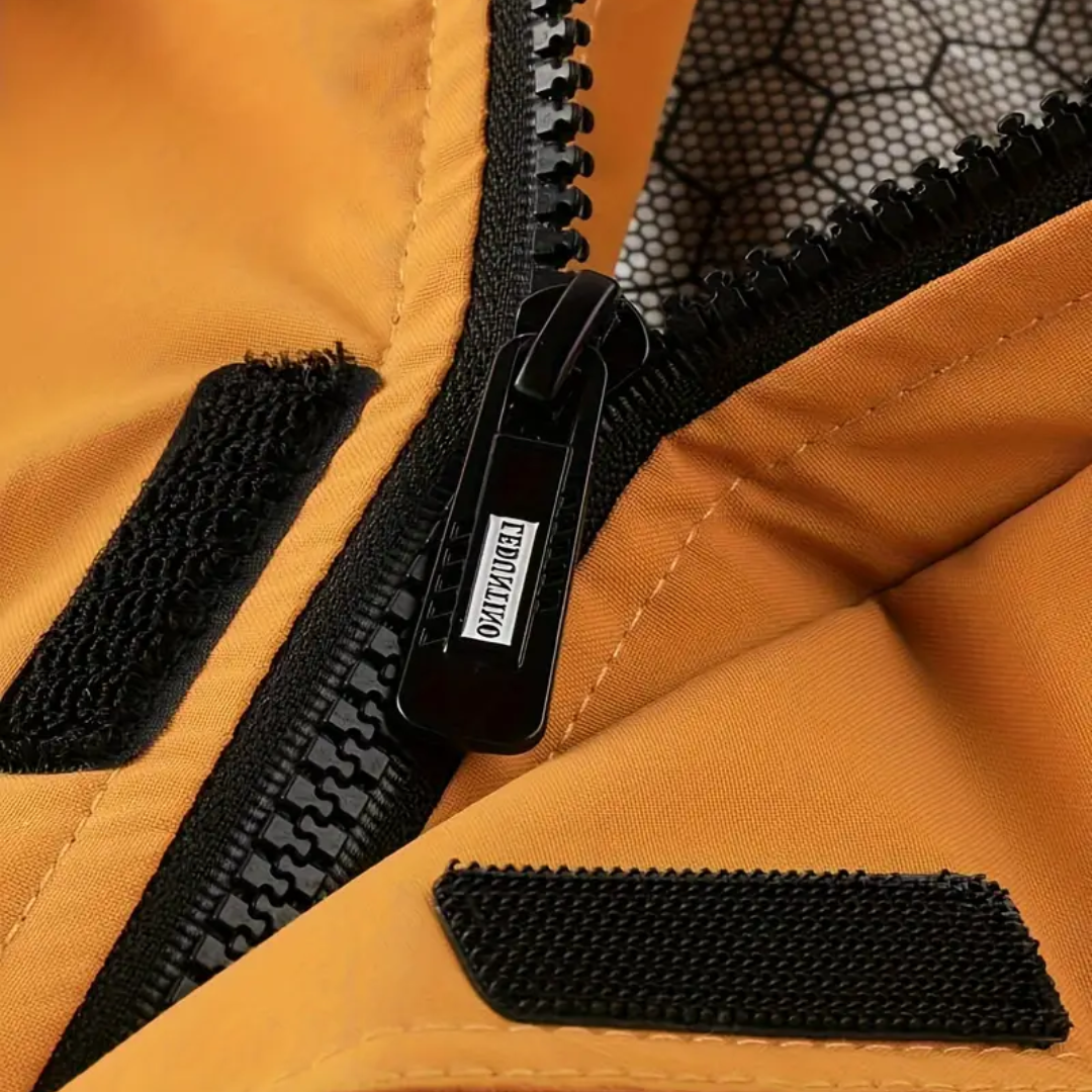 Herre Outdoor Jakke – Vindtæt & Vandtæt – Foret