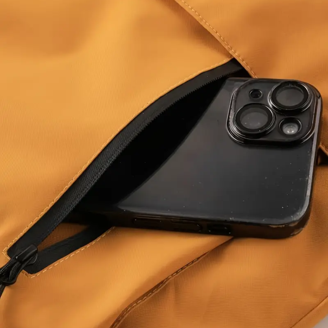 Herre Outdoor Jakke – Vindtæt & Vandtæt – Foret