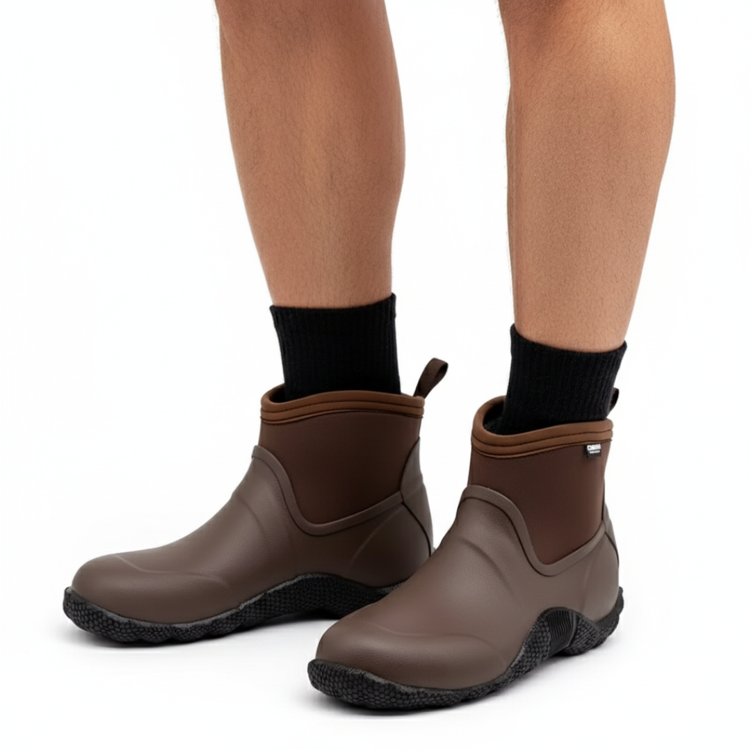 Herre Regnstøvler – Skridsikre – Foret & Vandtætte