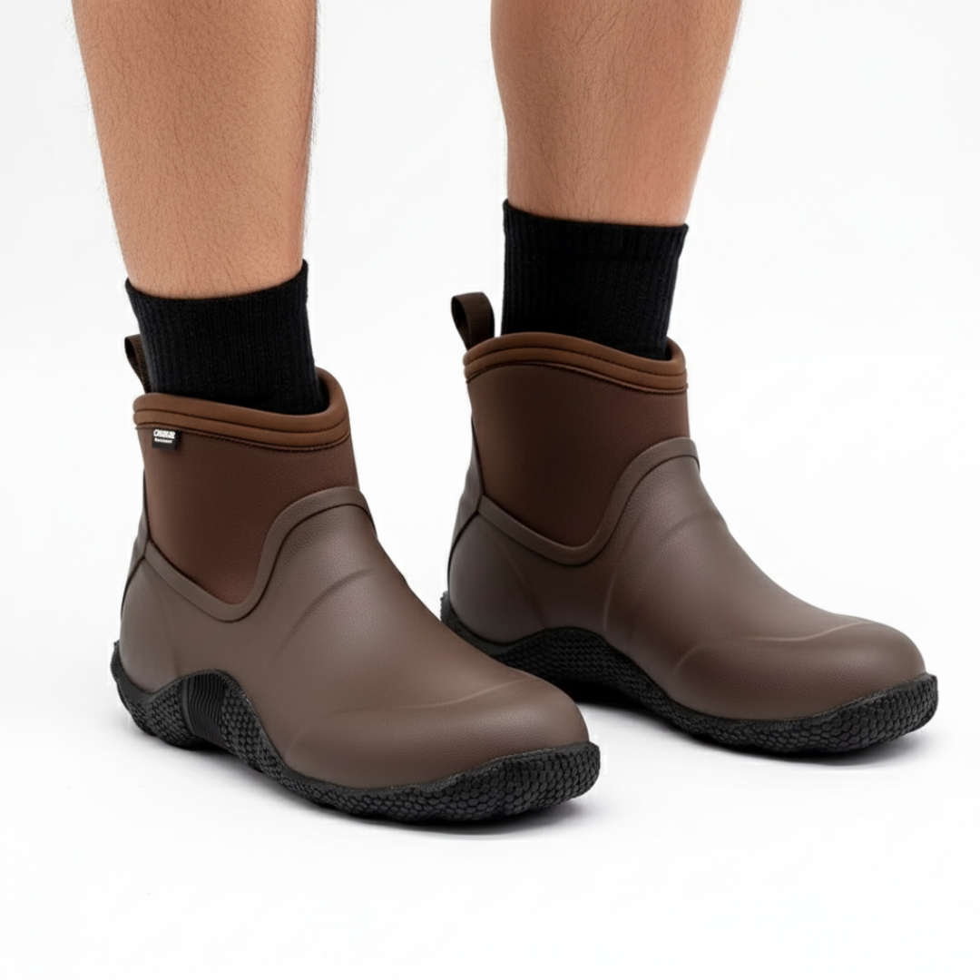 Herre Regnstøvler – Skridsikre – Foret & Vandtætte