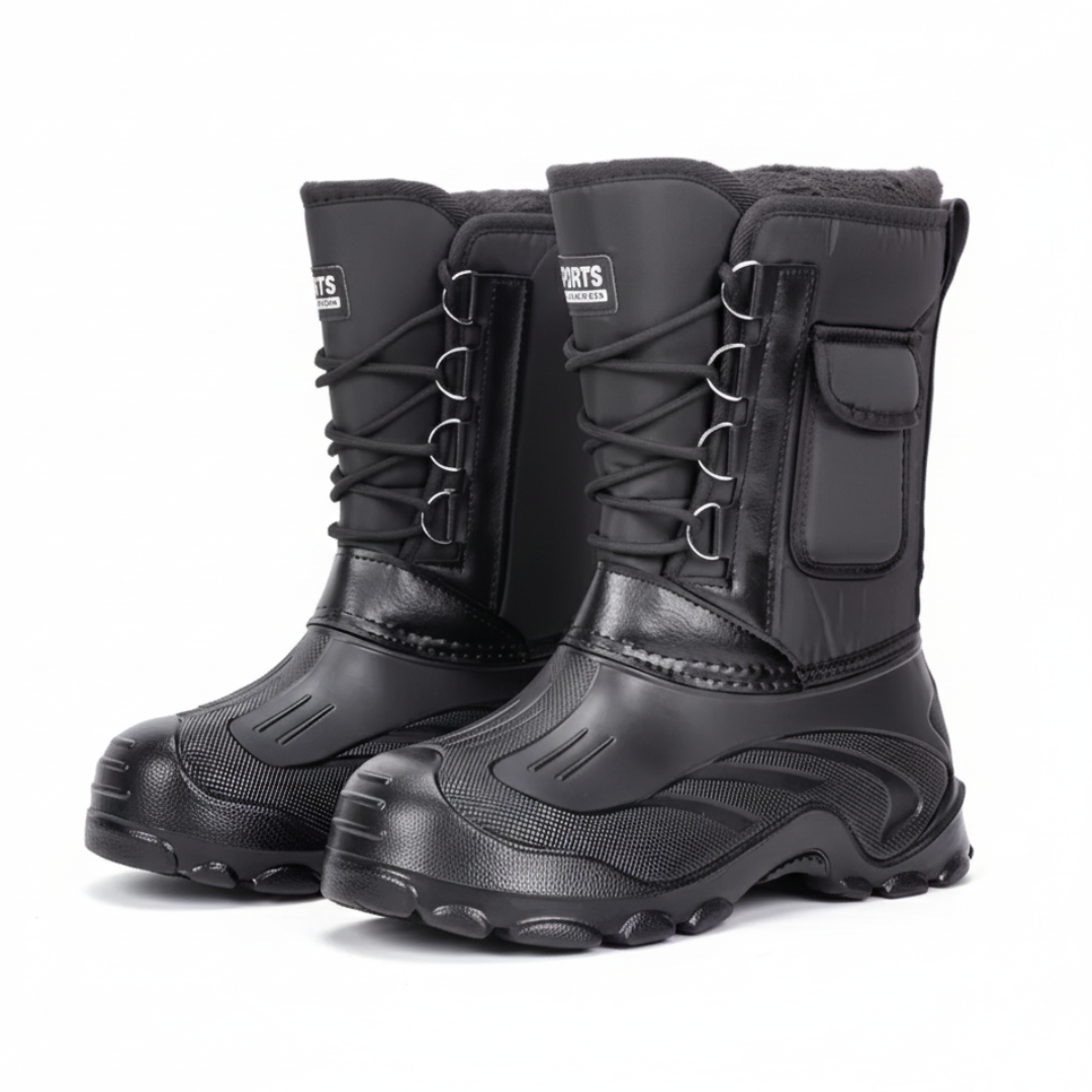 Herre Vinterstøvler – Letvægts – Skridsikre & Varm Foret
