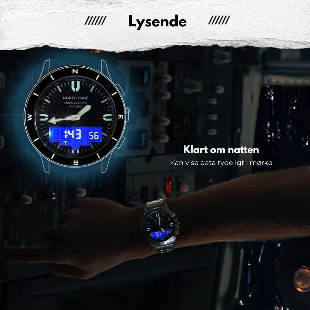 Utendørs Sportsur - Barometer - Kompass